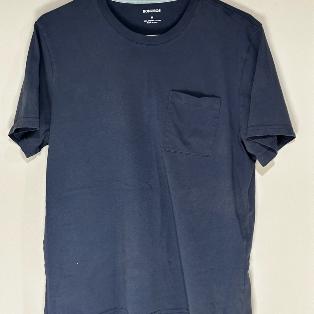 Bonobos Men's Navy Short Sleeve Tee